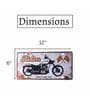 Number Plates Wall Sign Riders US 66 Vintage Decor