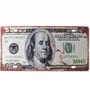 Wall sign Hundred Dollars Metal Plate