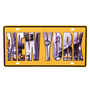 Metal Plate wall sign New York Metal Plate