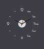 Number With Name Designer Wall Clock