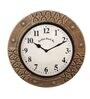 Numeric Dial Gold Brass Traditional Wall Clock