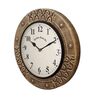 Numeric Dial Gold Brass Traditional Wall Clock