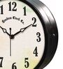 Numeric Dial Multicolour Metal Station Clock