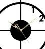 Multicolour Metal Numeric Number Novelty Wall Clock
