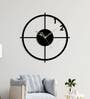 Multicolour Metal Numeric Number Novelty Wall Clock