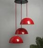 Numero Black Metal Cluster Hanging Light