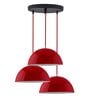 Numero Black Metal Cluster Hanging Light