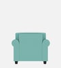 Numonk Velvet 1 Seater Sofa in Barmuda Aqua Colour
