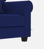 Numonk Velvet 1 Seater Sofa in Indigo Blue Colour