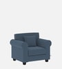 Numonk Velvet 1 Seater Sofa in Oxford Blue Colour
