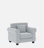 Numonk 1 Seater Sofa In Pubble Grey Colour