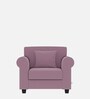 Numonk 1 Seater Sofa In Puce Pink Colour