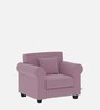 Numonk 1 Seater Sofa In Puce Pink Colour