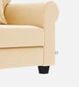 Numonk Velvet 1 Seater Sofa in Sandy Beige Colour