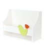 Nursery White Engineered Wood Wall Shelves