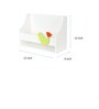 Nursery White Engineered Wood Wall Shelves