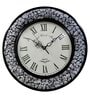 Nut Shell Wooden Roman Dial Analog Wall Clock