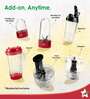 Nutri Blend 500W Juicer Mixer Grinder with 4 Jars