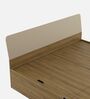 Nuvano Queen Size Bed With Box Storage In Melamine Finish