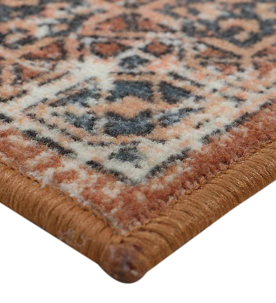 Buy Pink Nylon Vintage 4 x 6 Feet Machine Made Carpet by Rugsmith Online 4 ft x 6 ft Persian