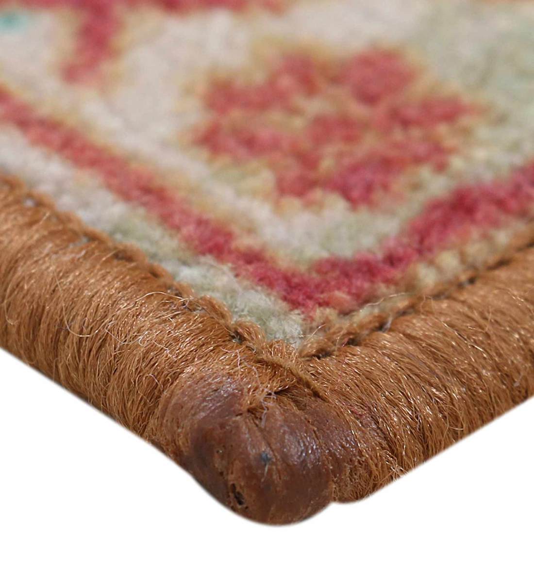 Buy Red Nylon Vintage 4 x 6 Feet Machine Made Carpet by Rugsmith Online 4 ft x 6 ft Persian