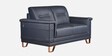 Nyke Leather 2 Seater Sofa in Blue Colour