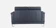 Nyke Leather 2 Seater Sofa in Blue Colour