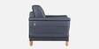 Nyke Leather 3 Seater Sofa in Blue Colour