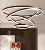 Nyala LED Smart Voice Assist Chandelier (Black) Nyala LED Smart Voice Assist Chandelier (Black)