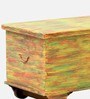 Nyasa Solid Wood Trunk In Multi-Colour Finish