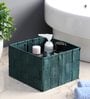 Nylon Bath Basket In Green