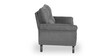 Oakland 2 Seater Sofa in Charcoal Colour