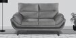 Oakland 2 Seater Sofa in Charcoal Colour