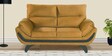 Oakland 2 Seater Sofa in Yellow Colour
