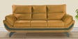 Oakland 3 Seater Sofa in Yellow Colour