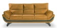 Oakland 3 Seater Sofa in Yellow Colour