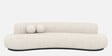 Oakridge Boucle Fabric 3 Seater Sofa in Off-White Color
