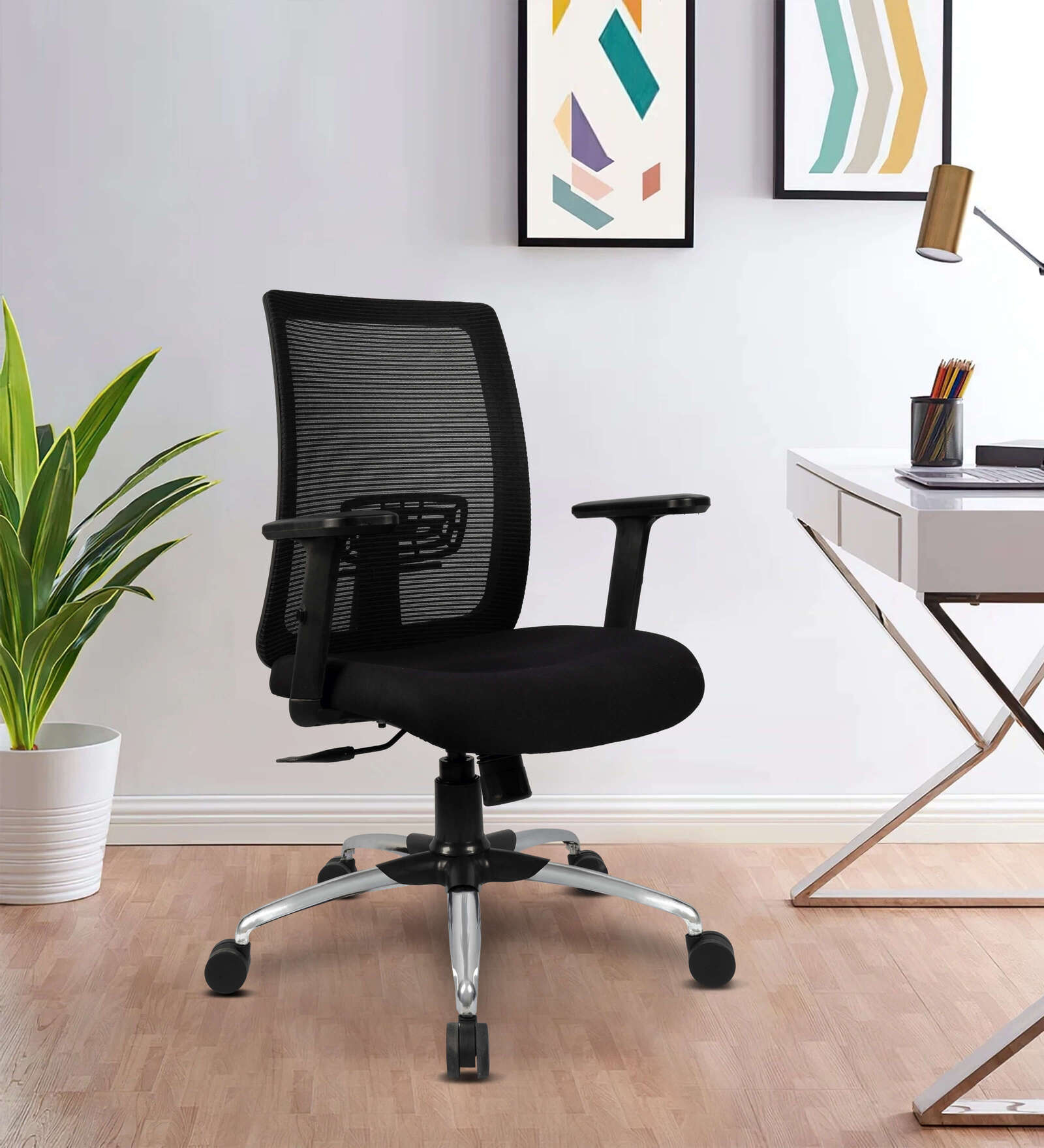 Buy Oasis Breathable Mesh Ergonomic Chairs In Black Colour at 50% OFF ...