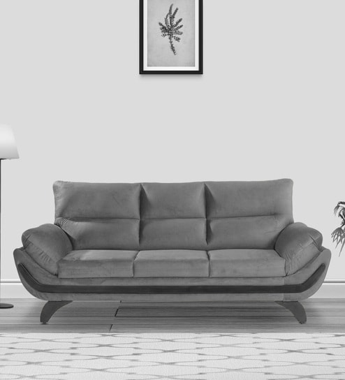 Oakland 3 Seater Sofa in Charcoal Colour