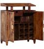 Oak Harbor Bar Cabinet & Counter in Provincial Teak Finish on Rent