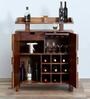 Oak Harbor Bar Cabinet & Counter in Provincial Teak Finish on Rent