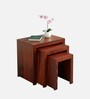Oakland Nesting Table In Honey Finish