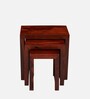 Oakland Nesting Table In Honey Finish
