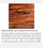 Oakland Nesting Table In Natural Teak Finish