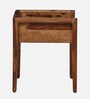 Oakland Sheesham Wood Dining Chair In Provincial Teak Finish