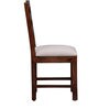Oakland Sheesham Wood 6 Seater Dining Set in American Walnut Finish