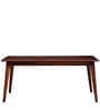 Oakland Sheesham Wood 6 Seater Dining Set in American Walnut Finish