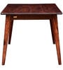 Oakland Sheesham Wood 6 Seater Dining Set in American Walnut Finish