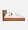 Oakley King Size Bed In Tan Color
