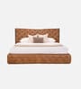 Oakley King Size Bed In Tan Color